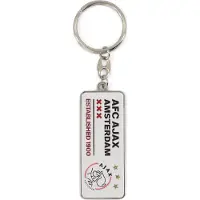 Ajax -sleutelhanger license plate