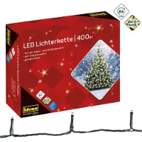Idena LED lichtketting 400s WW,8h timer,47,90m (0.19 m)