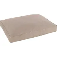 Flamingo Valeco - Kussen Honden - Kussen Valeco Rechthoekig+rits+rand Taupe 80x60x10cm - 1st - 138160 - 1st