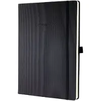 Sigel Notitieboek Sigel Conceptum Pure A4 lijn zwart | 20 stuks