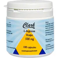Clark L-Arginine 500 mg 100 vcaps