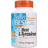 Doctors Best - Beste L-Tyrosine, 500 mg - 120 capsules