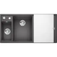 BLANCO Axia III 6 S (BL/CG) rock grey auto. (524654)