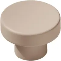 Beslag Design Circular Knop Toniton - Knoppen en deurgrepen Gepoedercoat Metaal Greige - 401006-11