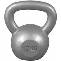 Gorilla Sports Kettlebell 12 kg gietijzer
