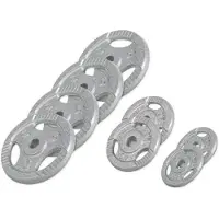Gorilla Sports Voordeelbundel Halterschijven Gripper Gietijzer 27,5 kg