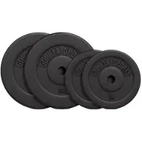 Gorilla Sports Voordeelbundel 30 kg (2 x 10 kg en 2 x 5 kg) Halterschijven Kunststof - 30/31 mm