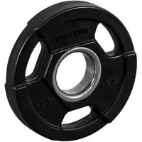 Gorilla Sports Olympische halterschijf 1,25 kg Gripper kunststof professioneel (50/51 mm)