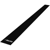 Gorilla Sports Fitnessbanden Latex 200 cm | Zwart