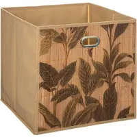 5five Simply Smart Korb 31x31 cm, "mix & modul", bamboe ribbenmotief - 5, "simply smart"