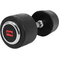 Gorilla Sports Professionele dumbbell 17,5 kg