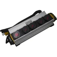 Stanley Fatmax stekkerdoos alu. met klem 4-voudig H07RN 3x1.5MM² IP44 3m
