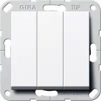 Gira Systeem 55 Installatieschakelaar - 283003