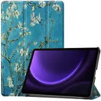 IMoshion Design Trifold Bookcase voor de Samsung Galaxy Tab S9 11.0 inch / S10 Lite / S10 FE / S9 FE 10.9 inch - Green Plant