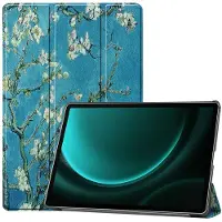 IMoshion Design Trifold Bookcase voor de Samsung Galaxy Tab S10 Plus / Tab S9 FE Plus / Tab S9 Plus - Green Plant