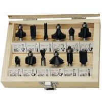 BRÜDER MANNESMANN Frezenset 12 dlg (Hobby) - 545-012