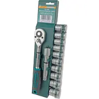 BRÜDER MANNESMANN 29111 12-delige Dopsleutelset - 1/2"