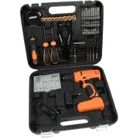 BRÜDER MANNESMANN Akku-boormachineset 55 dlg (Hobby) - 17577