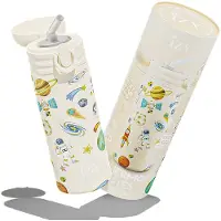 Izy Bottles Kids - Geel Ruimte - 350ML