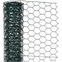 Nature - Verzinkt staal gaas - 1 x 5m - Groen - 13 x 13mm mazen