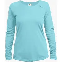 Vapor Apparel - UV-shirt met lange mouwen voor dames - lichtblauw - maat S