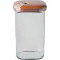 Omada - Pull Box Voorraadpot 1,5 liter - Polypropyleen - Oranje -