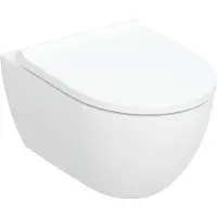 Geberit Acanto Wandclosetpack - diepspoel- turboflush 36x53cm - closetzitting - softclose -quick release - wit