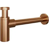 Brauer Design sifon koper geborsteld PVD