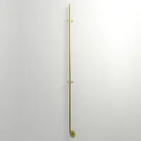 Instamat Elektrische radiator stick jay 175 cm 29w geborsteld messing