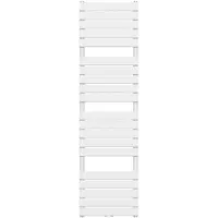 Belrad Handdoekradiator/paneelradiator, middenaansluiting, wit, 1800x500 mm, 936 Watt