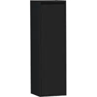 Brauer Adore Halfhoge Kast 120x35x35cm MDF - Mat Zwart - Rechtsdraaiend - Badkamermeubels, Kolom- En Zijkasten, Halfhoge Kasten - 8720359307422