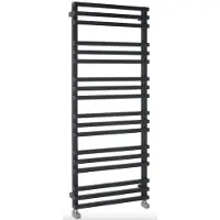 Sapho Fantina Badkamerradiator 50x121,5cm, mat zwart