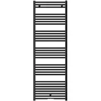 Van Marcke GO Handdoekradiator Van Marcke Basic 180/060 174.2x60 cm 900W Mat Zwart
