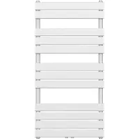 Boss & Wessing Handdoekradiator BWS Ress Middenaansluiting 681W 120x60 cm Wit