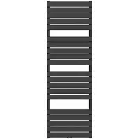 SaniGoods Calgary handdoekradiator 60x180cm 1081W zwart mat
