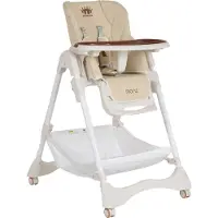 Cangaroo Chocolate Beige Kinderstoel