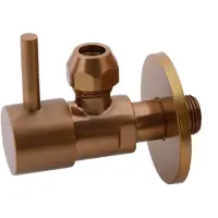 Boss & Wessing Hoekstopkraan BWS Karsten Minimal 3/8" x 3/8" Of Knel 10 mm Geborsteld Brons Koper
