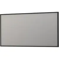 Ink Spiegel SP18 Rechthoek In Stalen Kader 160 x 4 x 80 cm Mat Zwart
