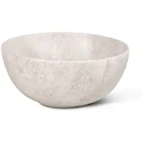 Globo Waskom t-edge rond 37x16 cm zonder overloop striato beige