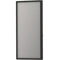 Ink Spiegel SP18 Rechthoek In Stalen Kader 40 x 4 x 80 cm Mat Zwart