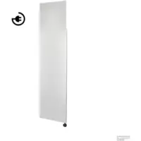Sanicare Radiator denso 180x40 cm. Mat wit thermostaat chroom linksonder