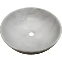 Sanilux Waskom wander marmer rond imperial white