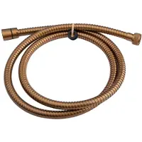 Boss & Wessing Luxe Metalen Doucheslang BWS Danielle 150 CM Conisch Geborsteld Brons Koper