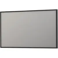 Ink Spiegel SP18 Rechthoek In Stalen Kader 140 x 4 x 80 cm Mat Zwart