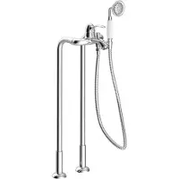 Tres Badmengkraan clasic vrijstaand 1 hendel incl handdouche chroom