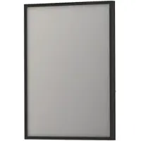 Ink Spiegel SP18 Rechthoek In Stalen Kader 60 x 4 x 80 cm Mat Zwart