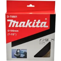Makita POLIJSTSCHIJF SPONS ZWART 190MM