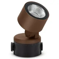 Lombardo Noa Vloer Spot Draaibaar Corten | 25° | 2700 K IP66