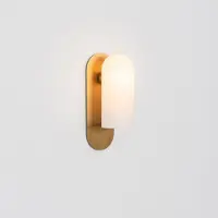 Schwung Odyssey Medium Sconce Wandlamp Lacquered Burnished Brass