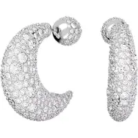Swarovski Luna oorringen met kristal